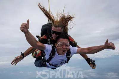 Прыжок с парашютом - Скайдайвинг - экскурсия из Паттайи | Цены, описание
