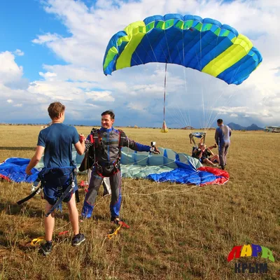 Тандем-прыжок с парашютом с воздушного шара в Томске