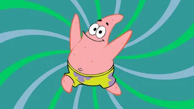 Обои на рабочий стол Патрик / Patrick из мультсериал Губка Боб Квадратные  Штаны / Sponge Bob Square Pants, обои для рабочего стола, скачать обои,  обои бесплатно