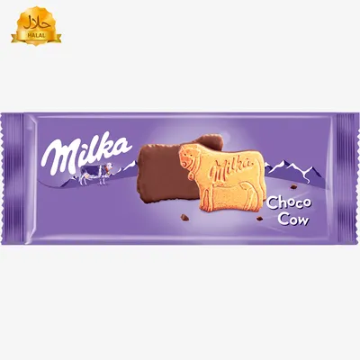 Печенье Milka покрытое молочным шоколадом 200 г | Печенье, крекеры |  