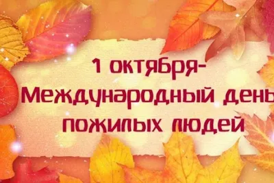 Проекты партии - Поздравление Секретаря Амурского отделения «Единой России»  с Днём пожилого человека