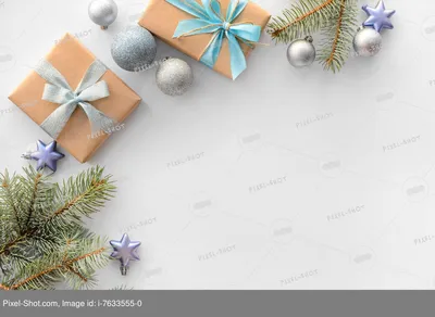 новогодняя открытка с подарочными коробками PNG , векторная иллюстрация,  милый Санта, рождественский мультфильм PNG рисунок для бесплатной загрузки