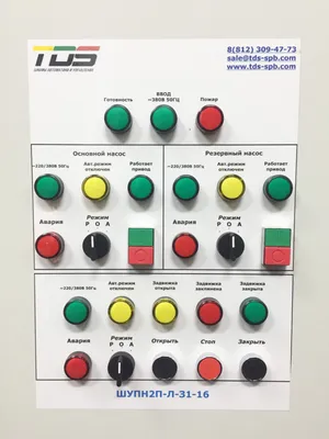 Шкаф управления пожарными насосами по схеме (Основной +Резервный+Задвижка)  ШУПН2/1-40/x-ЛЗ (IP54) - цены | купить в Санкт-Петербурге в интернет  магазине ООО "ТДС-ПРИБОР"