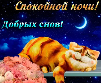 Красивые картинки "Спокойной ночи!" (743 шт.)