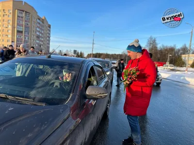 Новости » С Праздником Весны, Автоледи!