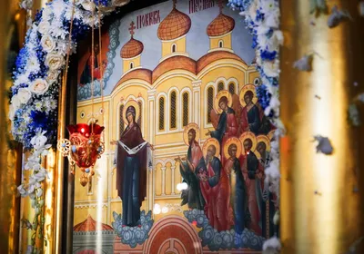 С Праздником Покрова Пресвятой Богородицы и Воскресным днем!  —  Russische Orthodoxe Kirche Allerheiligen Magdeburg