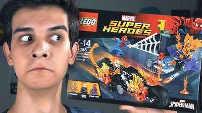 LEGO: Призрачный гонщик: мех и мотоцикл Super Heroes 76245: купить  конструктор из серии LEGO Marvel Super Heroes по низкой цене в  интернет-магазине Marwin | Алматы, Казахстан