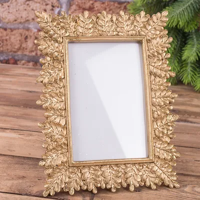 Рамка для фото Picture Frame With Golden Branches, Chehoma | Home Concept