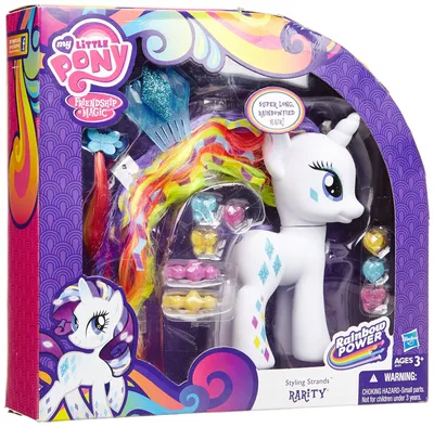 Фигурка пони Рарити 15 см - Rarity, My Little Pony, Hasbro (ID#1469120156),  цена: 199 ₴, купить на 