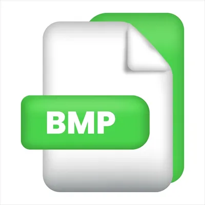 Расширение файла bmp для компьютера с иконкой psd 3d с прозрачным фоном  рендеринга | Премиум PSD Файл