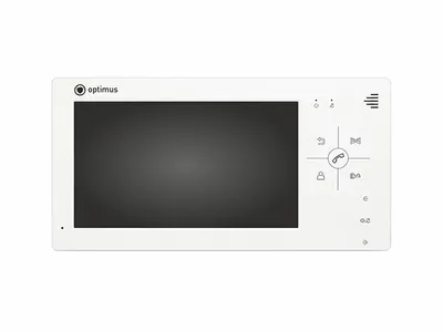 Видеодомофон Optimus VM-7.0 (белый) купить в Минске