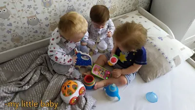 Утро с 3 реборнами | Morning routine with reborn baby - YouTube