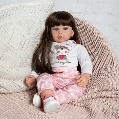 Купить мягконабивную куклу Реборн девочка Джейн, 60 см в Москве по цене  4990₽ в «»