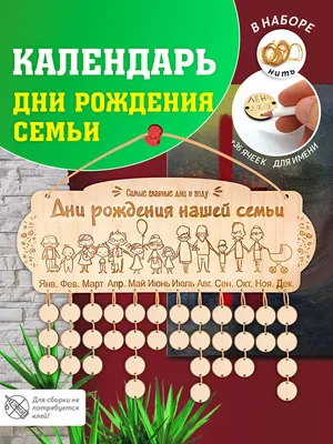 Открытки "С Днем Рождения!" для родственников (75 шт.)