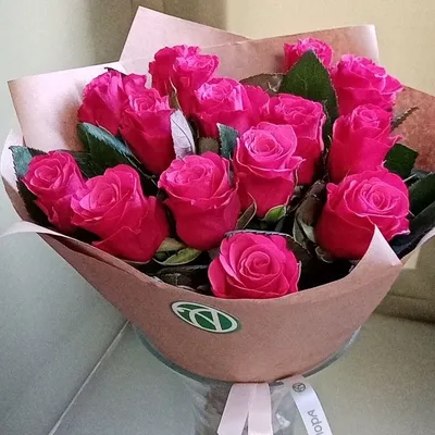 Букет розовых роз за 5 890 руб. | Бесплатная доставка цветов по Москве