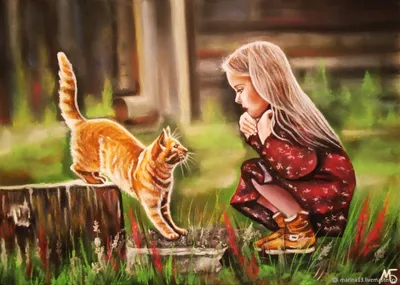 Картина с котом "Очищение" смешной рыжий сиреневый в интернет-магазине  Ярмарка Мастеров по цене 3600 ₽ – CY23ZRU | Картины, Самара - доставка по  России