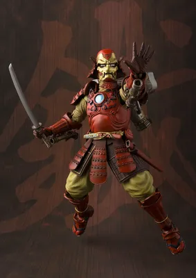 Самурай Железный человек фигурка: купить игрушку Samurai Iron Man в  интернет магазине 
