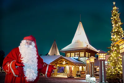 Christmas House Santa: Санта Клаус Рованиеми Финляндия