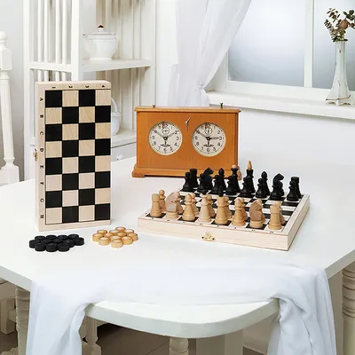 Ларец 39*39*7,5 см (дуб) с шахматами средний – купить в интернет-магазине,  цена, заказ online
