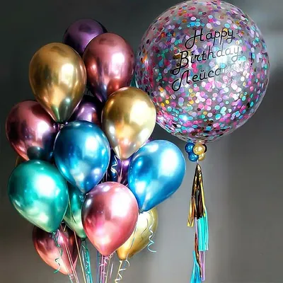 Поздравительные воздушные шарики: открытки с днем рождения - инстапик |  Картинки на день рождения, День рождения, Праздничные открытки