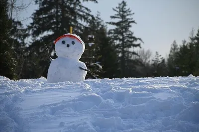 Красивый снеговик рисунок - 62 фото