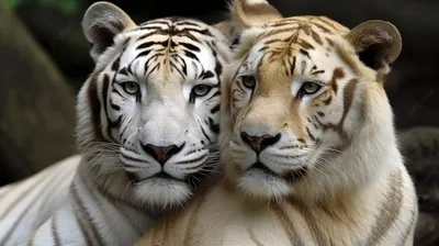 влюбленные пары белых тигров, картинки львов и тигров фон картинки и Фото  для бесплатной загрузки