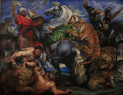 Настенная картина с африканскими тиграми и львами | AliExpress