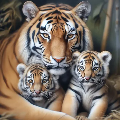 С тигрятами картинки