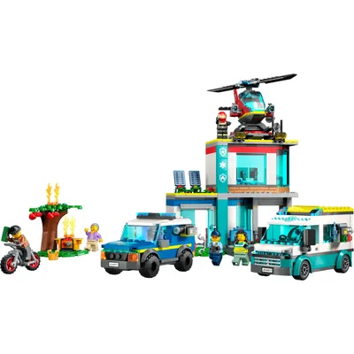 LEGO City Центр управління рятувальним транспортом (60371) купить в  интернет-магазине: цены на блочный конструктор City Центр управління  рятувальним транспортом (60371) - отзывы и обзоры, фото и характеристики.  Сравнить предложения в Украине: Киев,