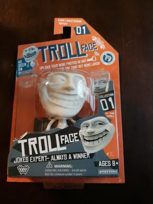 Trollface Action Toy Collectable Figurine Troll Face meme | eBay