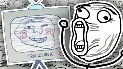 Trollface White 3D Model $24 - .3ds .blend .c4d .fbx .max .ma .lxo .obj -  Free3D