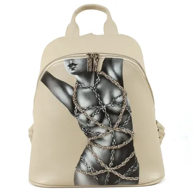 Рюкзак "Обнаженная девушка с цепями" - арт. AF180086 - купить в интернет  магазине дизайнерских сумок Pelle Volare™
