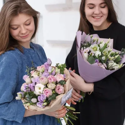 Купить «Букет из весенних цветов -60» по доступной цене с доставкой  по Москве в салоне Fl-er