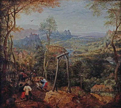 Питер Брейгель «Пляска под виселицей» | Краска, Виселица, Картины эпохи  ренессанса