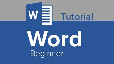 Word Beginner Tutorial - YouTube