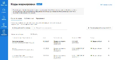Просматривайте всю информацию о кодах в веб-версии сервиса —  Контур.Маркировка — Контур