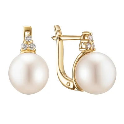 Минималистичное серебряное кольцо Pearls с крошкой жемчугом