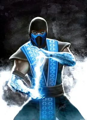 Обои ice, боец, ниндзя, Sub-Zero, Саб-Зиро, Mortal Kombat X, Мортал Комбат  10 картинки на рабочий стол, раздел игры - скачать