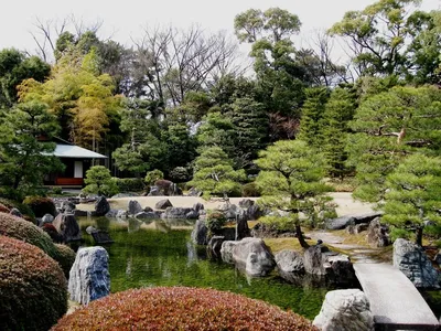 Картинки Токио Япония Koyasan, Banryūtei Сады Дома город Города