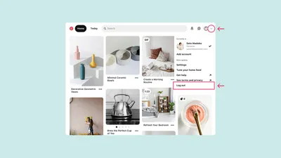 Pinterest На Планшетном ПК Или Ipad Фотография, картинки, изображения и  сток-фотография без роялти. Image 25694960