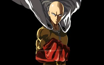 Сайтама ONE PUNCH MAN аниме стиль» — создано в Шедевруме