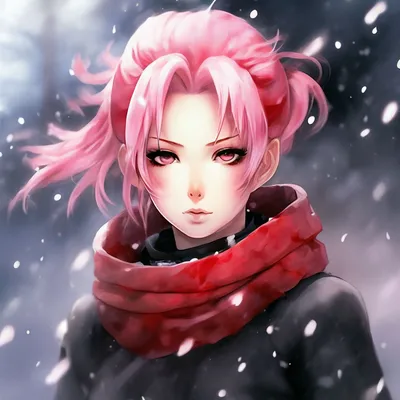 Haruno Sakura art,красивая Харуно…» — создано в Шедевруме