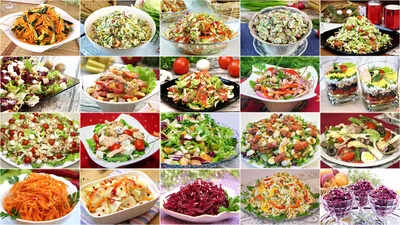 Простые салаты на каждый день. Рецепты простых и вкусных салатов на скорую  руку
