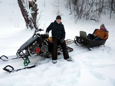 Самодельные снегоходы