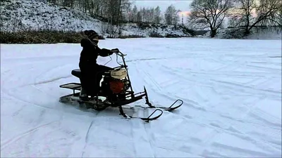 Самодельный снегоход. |  • Снегоходный форум