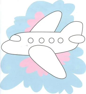 Картинки Самолет для малышей (26 шт.) - #4910