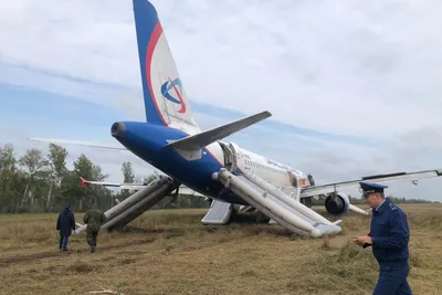 У аварийно севшего в поле самолета Airbus уже отказывал двигатель во время  взлета - Газета.Ru | Новости