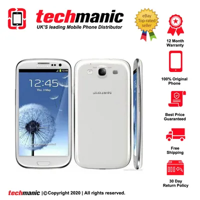 Samsung Galaxy S III/SGH-i747 16GB GSM Unlocked LTE Android Smartphone Blue  : : Electronics