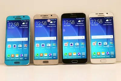 Samsung Galaxy S6 Edge Color Comparison