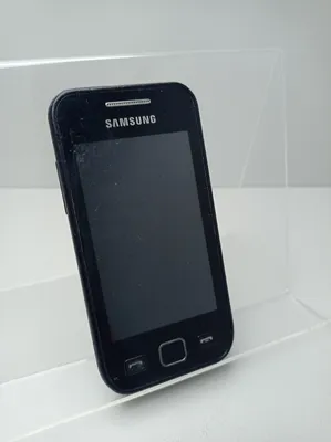 Смартфон Samsung Wave 525 GT-S5250 Blak — купить в Красноярске. Состояние:  Б/у. Смартфоны на интернет-аукционе 